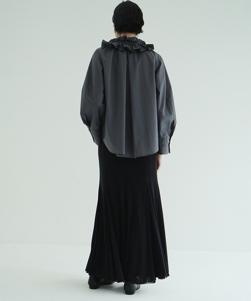 スカート LOW WAIST W TULLE MERMAID SKIRTの画像