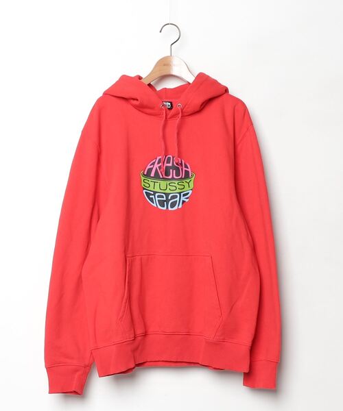 STUSSY ステューシー　プルオーバーパーカー　M STUSSY（ステューシー） プルオーバー パーカー World Tour(stussy