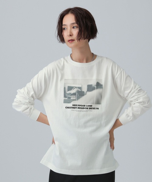 LEPSIM（レプシィム） tシャツ アソートフォトロンT 598101 レディース