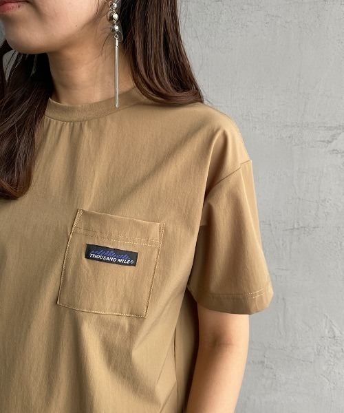 「THOUSAND MILE」 セットアップ F ネイビー レディース_画像3