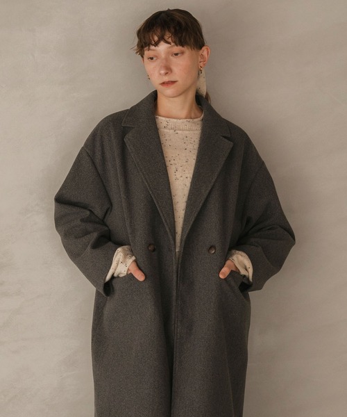 SHIPS（シップス） チェスターコート 38 ブラウン レディース