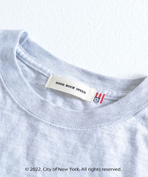「GOOD ROCK SPEED」 半袖Tシャツ M アッシュグレー メンズ_画像4