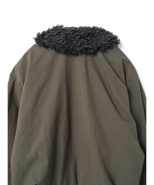 mizuiroind（ミズイロインド） コート アウター ボアカラーショート