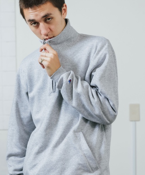 Champion（チャンピオン） スウェットカットソー M ライトグレー