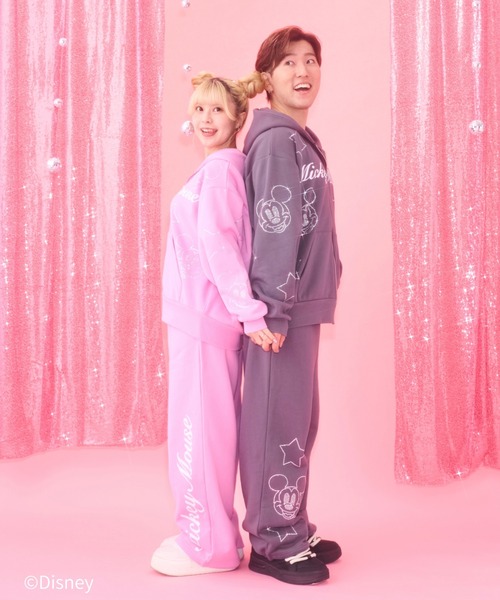 Seiney BLONDE ワイドパンツ パンツ ミッキーマウス / セットアップ