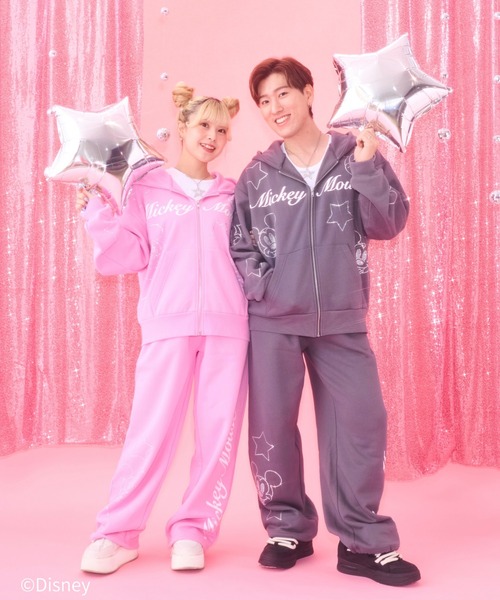 Seiney BLONDE パンツ ミッキーマウス / セットアップパンツ