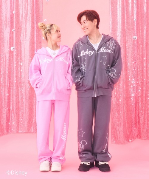 Seiney BLONDE パンツ ミッキーマウス / セットアップパンツ