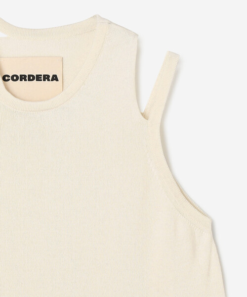 「Bshop」 ノースリーブニット ONE ホワイト レディース_画像5