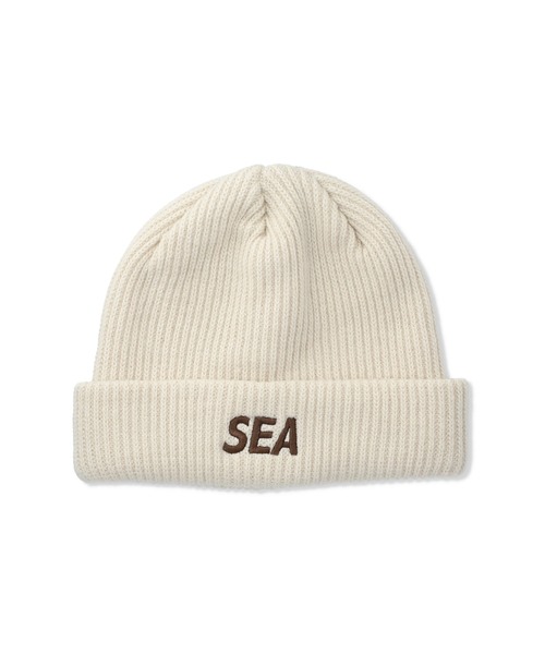 WIND AND SEA ブラックビーニー サイズF新品 WIND AND SEA ブラック