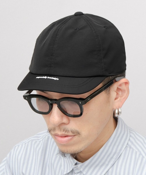 未使用 Better With Age キャップ 帽子 黒 ミスターカバー Mr.COVER キャップ ジェットキャップ つば長め つば広