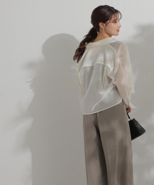 「PROPORTION BODY DRESSING」 長袖シャツ FREE ピンク レディース_画像4