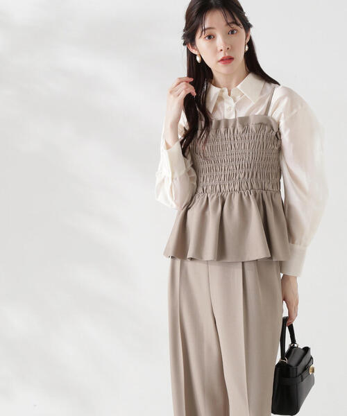 「PROPORTION BODY DRESSING」 長袖シャツ FREE ピンク レディース_画像7