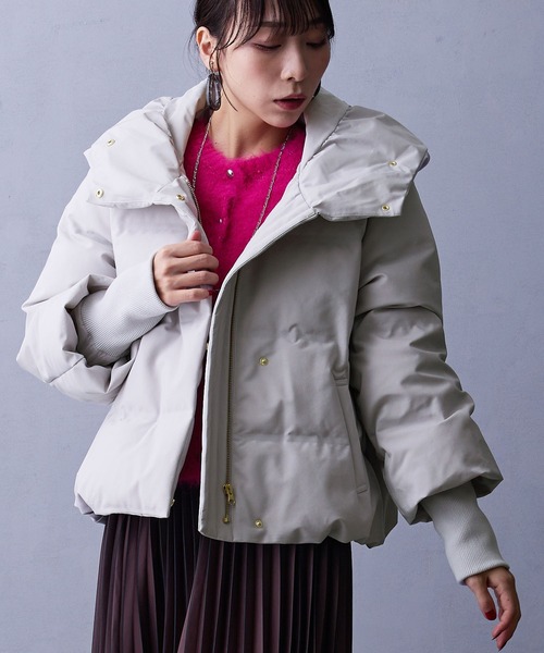 NICOLE white（ニコルホワイト） ダウンコート ダウンジャケット