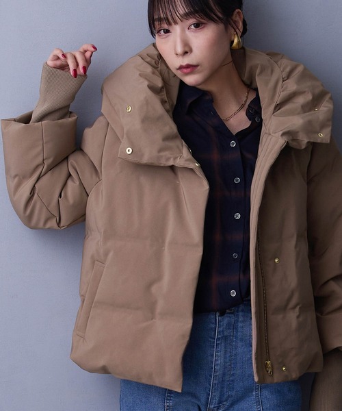 NICOLE white（ニコルホワイト） ダウンコート ダウンジャケット