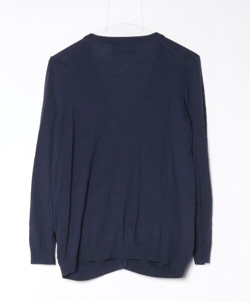 「Kaon」 ニットカーディガン FREE ネイビー レディース_画像2