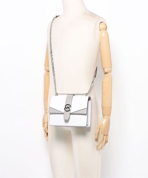 【新品未使用品】本日のみ。Michael Korsショルダーバッグ Michael Kors ショルダーバッグ オレンジ バッグ & ハンドバッグ 女性