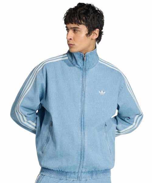  ファイヤーバード デニムジャケット L adidas（アディダス） デニムジャケット gジャン adidas DENIM FB