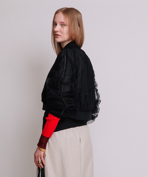 「AULA AILA」 ブルゾン 0 ブラック レディース_画像6