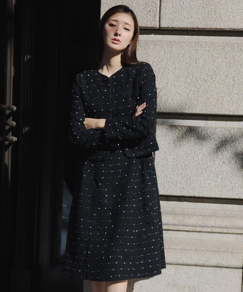 トッカ　ドレス　ワンピース TOCCA（トッカ） ワンピース FLOWER HIDE AND SEEK ドレス : ZOZOTOWN