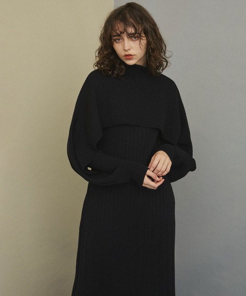 値下げ中7-56【未使用】ユナイテッドトウキョウ　ワンピース定価38,580円 残りわずか！】ボレロセットニットワンピース（ワンピース）｜UNITED