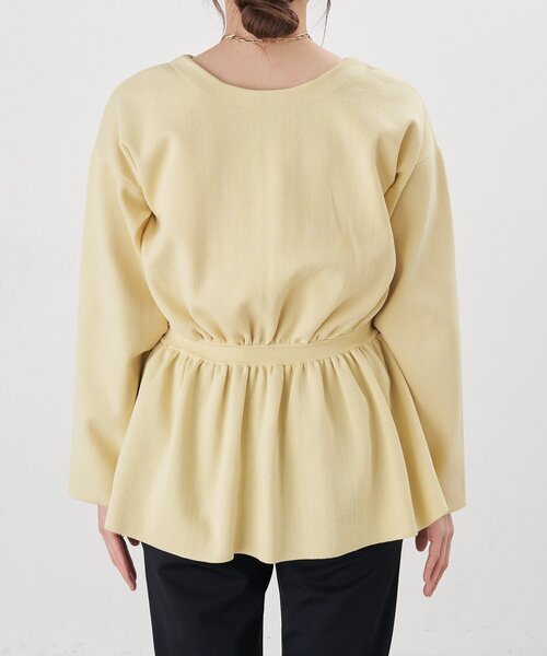 SHENERY（シーナリー） カーディガン 3WAYペプラムカーディガン