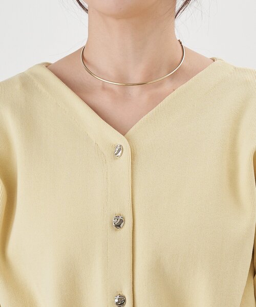 SHENERY（シーナリー） カーディガン 3WAYペプラムカーディガン