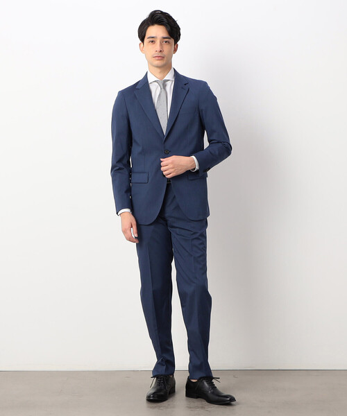 「COMME CA ISM」 スーツ SMALL ブルー メンズ_画像2