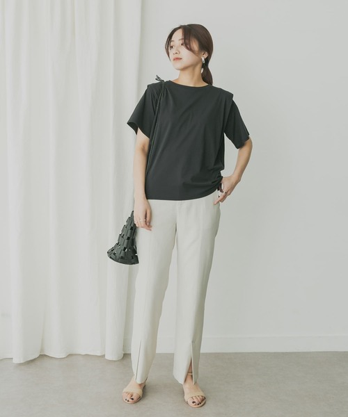 「KBF+」 スラックス 36 グリーン系その他 レディース_画像4