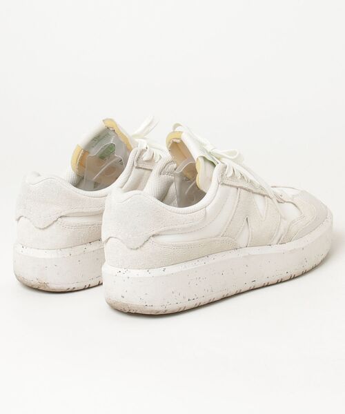 「New Balance」 ローカットスニーカー 25.5cm ホワイト レディース_画像2