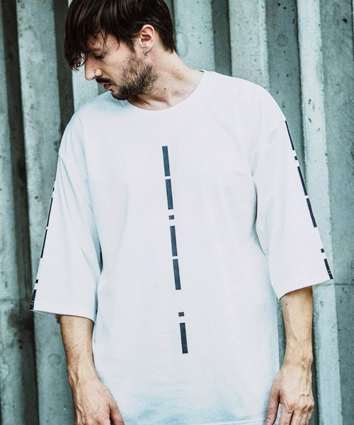 「NO ID.」 半袖Tシャツ ONE SIZE ホワイト メンズ_画像8