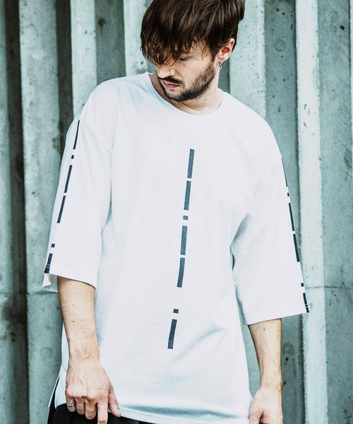 「NO ID.」 半袖Tシャツ ONE SIZE ホワイト メンズ_画像10