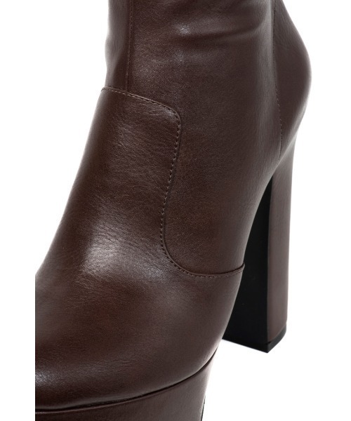 「R&E」 ロングブーツ M ブラック レディース_画像3