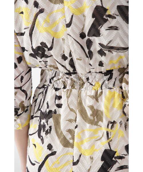 PINKY&DIANNE（ピンキー アンド ダイアン） 7分袖ワンピース 38 ピンク