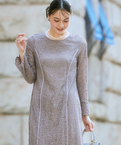 ニッセン（nissen） セットアップ ダブルクロスパール調デザインノー