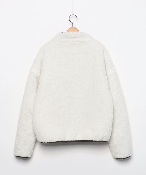 「ADPOSION」 「NYLAUS」ブルゾン MEDIUM ホワイト メンズ_画像5
