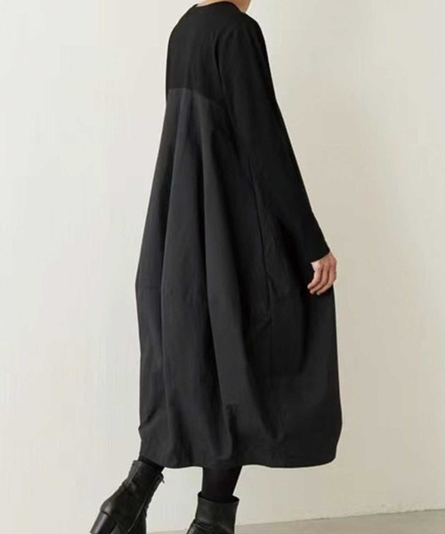 「CADBURY」 長袖ワンピース FREE グレー レディース_画像5