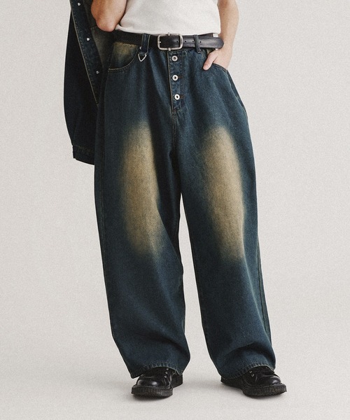 WISH FOR EVER（ウィッシュフォーエバー） デニムパンツ LARGE