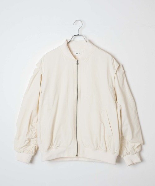 「WEGO」 ブルゾン FREE オフホワイト レディース_画像9