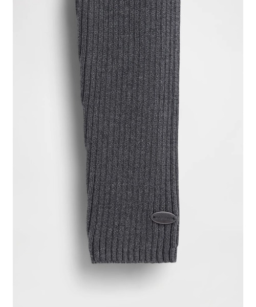 90s GAP ニットポロ コットン100% 英国製 グレー L GAP｜(M)CashSoft カシミヤタッチ リラックスフィット ポロセーター