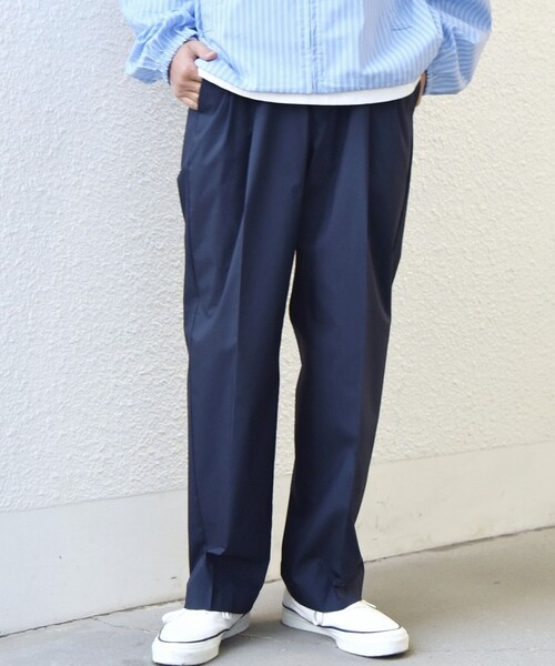 SHIPS any パンツ any:「洗濯機可能」SOLOTEX(R) タイプライター 2