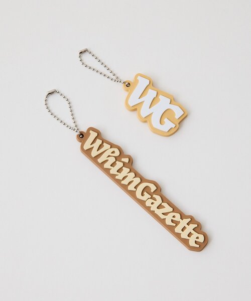 Whim Gazette（ウィム ガゼット） キーホルダー ラバーチャームSET