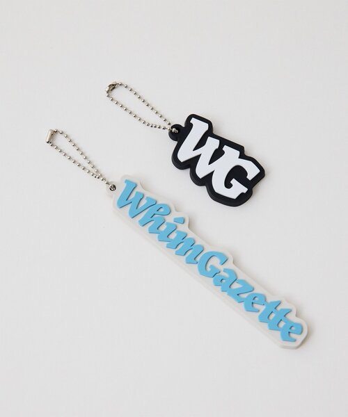 Whim Gazette（ウィム ガゼット） キーホルダー ラバーチャームSET