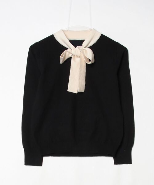 「Chesty」 ニットアンサンブル FREE ブラック レディース_画像3