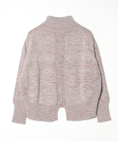 「boussole」 タートルネックニット - ピンク レディース_画像2