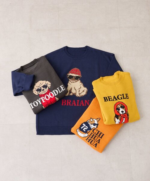 「CIAOPANIC TYPY」 長袖ニット LARGE ライトグレー メンズ_画像3