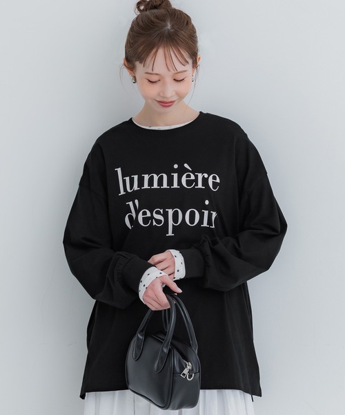 coca（コカ） tシャツ コットンビッグシルエットロゴTシャツ