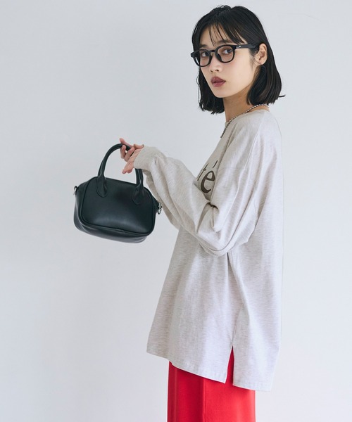 coca（コカ） tシャツ コットンビッグシルエットロゴTシャツ
