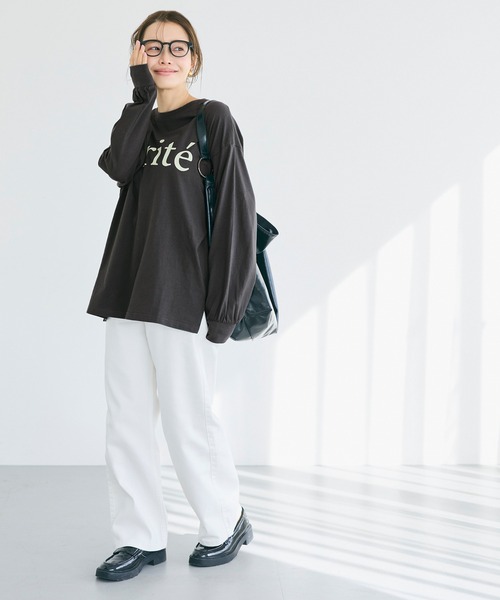 coca（コカ） tシャツ コットンビッグシルエットロゴTシャツ