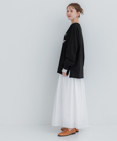 coca（コカ） tシャツ コットンビッグシルエットロゴTシャツ