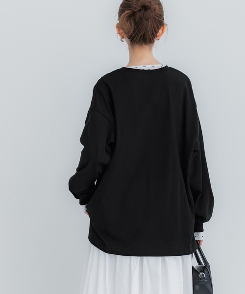 coca（コカ） tシャツ コットンビッグシルエットロゴTシャツ